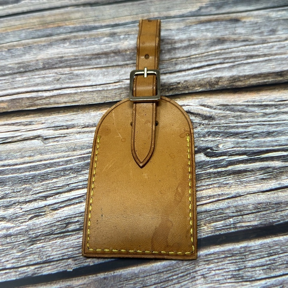 Authentic Louis Vuitton Luggage Tag and Poignet Set - Picture 4 of 4
